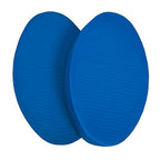 THERABAND Stability Trainer Pad, Intermediate Level, Soft, Set of 2, Blue Foam Balance Pad for Physical Therapy, Exercise Pad for Core Strength, Lightweight Non-Slip Balance Trainer, Portable Foam Pad for Home or Clinic Use