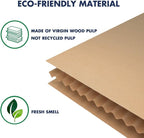 Shoe Boxes Cardboard, 12 Pack, Big Size, Waterproof, Heavy Duty, Stackable Shoe Storage Boxes, with Marking Labels, Transparent Window, 13.8" L x 9.3" W x 5.3" H