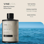 VINEVIDA [16 Fl Oz] Ocean Rain Fragrance Oil for Cold Air Diffusers, Essential Oils for Diffuser Oil Refill & Air Freshener Room Spray