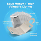 BugMD Clothes & Pantry Moth Traps (18 Count) – Sticky Glue Pheromone-Based Repellent for Closets, Cabinets & Wardrobes – Non-Toxic - Black