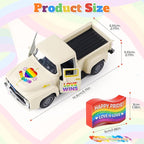 Pride Rainbow Truck Decor, LGBTQ Pride Month Decorations, Tiered Tray Decor, Love is Love Tabletop Centerpiece, Rustic Farmhouse Rainbow Home Kitchen Party Decor