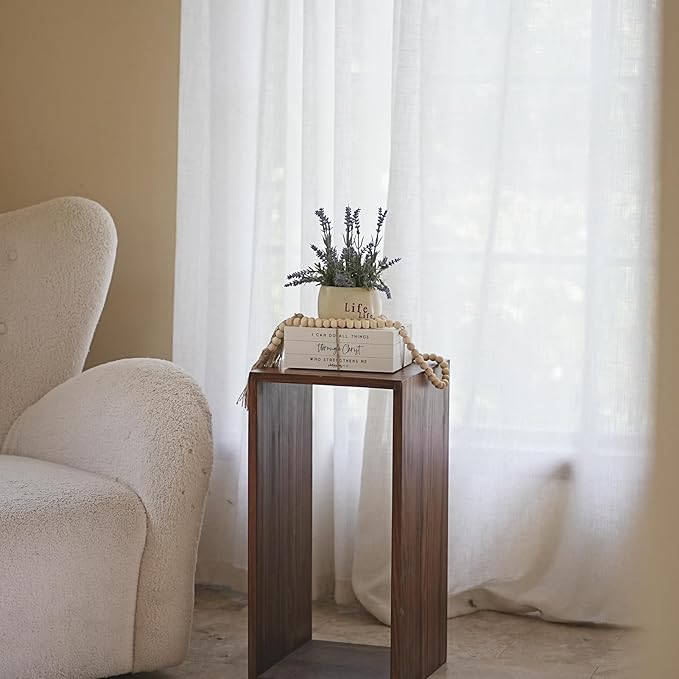 Decorative Books for Home Decor, Wooden Faux Book for Decoration, Farmhouse Stacked Display Books (I CAN DO All Things)