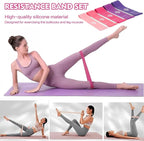 Qmint 13 PCS Pilates Essentials Kit for Women,Pilates Ring and Yoga Ball & Accessories, with Resistance Bands for Home Workouts,Pilates,Yoga