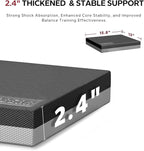 HAPBEAR Exercise Balance Pad - 15"x12" Non-Slip Textured Bottom Stability Training Mat - 2.25" Thick Soft Cushioned Foam for Physical Therapy, Core Training & Home Workouts
