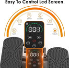 Under Desk Elliptical Machine for Senior 12 Speed Leg Exerciser While Sitting for Seniors As Seen on TV Quiet & Portable Electric Seated Foot Pedal Exerciser for Home Office