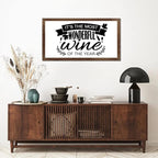 Scripture Verses 12x22in Hanging Wall Sign with Positive Saying Its the Most Wonderful Wine of the Year Vintage Style Apricot Frame Wooden Plaque for Cottage Bedroom Farmhouse Porch Wall Decor