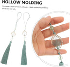 LIFKOME 2Pcs Elegant Tassel Decor for Home and Office High Grade Quality Curtain Tiebacks Hanging Ornaments for DIY Crafts Present Occasion Autumn