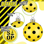 HyDren 40 Pcs Summer Construction Ornaments for Tree 1.18 Inch Small Hanging Ball Hanging Ornaments for Summer Baby Shower Birthday Holiday Decorations