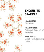 Maison Berger Lampe Fragrance Trio Rosalie - 3×250ml Premium Scented Refills (Amber Tobacco, Exquisite Sparkle, Vanilla Magnificence) for Home Diffuser Use - Crafted in France - Elegant Gift Set