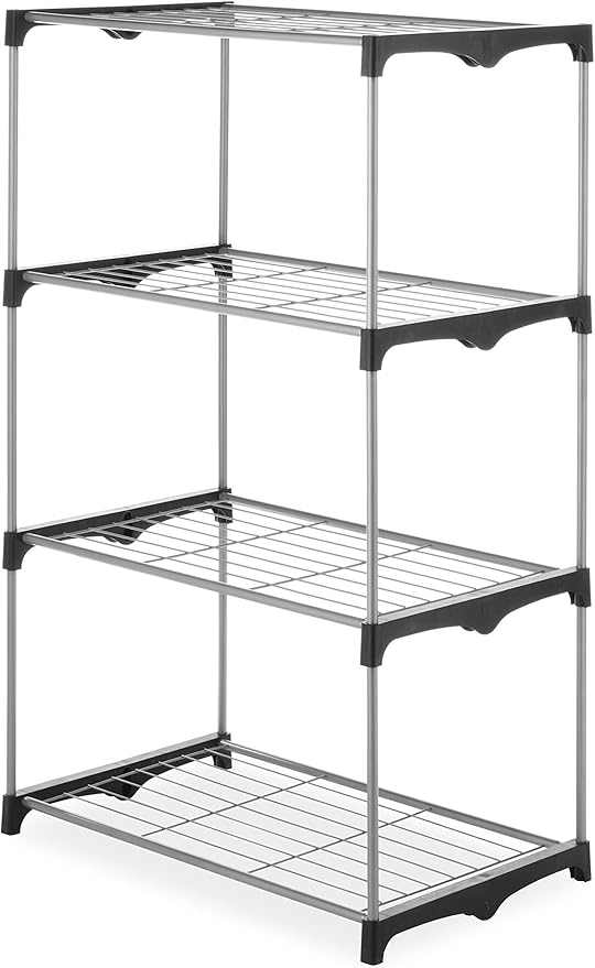 Whitmor Modern Industrial Freestanding Closet Organizer