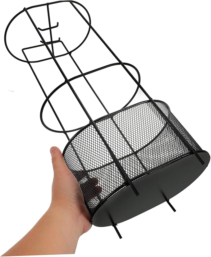 Hemobllo Metal Umbrella Stand Water Drip Tray Freestanding Holder for Entryway Compact Design for Easy Assembly Umbrella Storage Rack