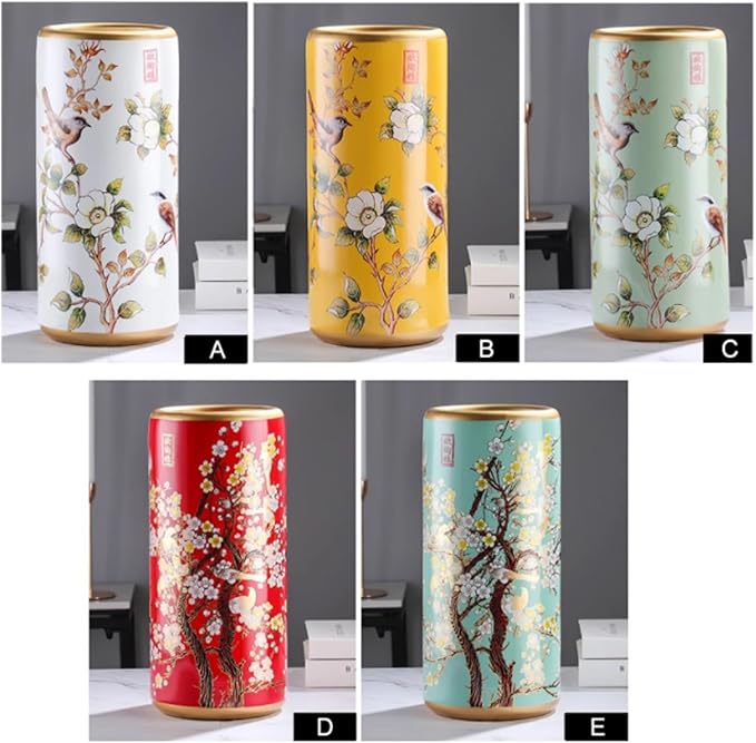 Ceramic Umbrella Holder Umbrella Stand Indoor Entryway Umbrella Holder Stand Indoor Tall Umbrella(E)