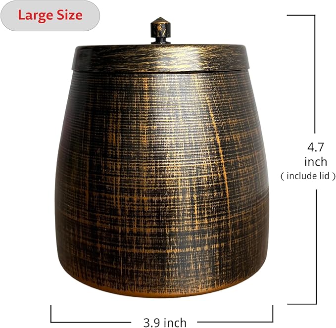 Ash Tray, Large Outdoor Ashtray with Lid, Ashtray for Outside Patio, Stainless Steel Windproof Smokeless Ash Tray for Balcony, Ashtrays for Smokers, Cigar, Home Office Decoration