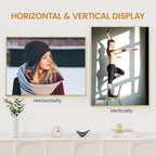 20x27 Aluminum Metal Picture Frame,Tempered Glass Gold Photo Frame 20x27 for Family Photo,Posters,Art,Document to Wall Mount Horizontally or Vertically