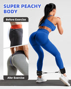 Resistance Bands Set – Resistance Band and Adjustable Ankle Exercise Bands with Cuffs Great Equipment for Training