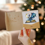 Dragon Moon Book Bookworm Acrylic Suncatcher, Book Suncatchers for Window Hangings, Bookish Gifts for Readers Book Lovers Bookworm, Gift for Mother's Day, Women, Mom, Wife, Grandma