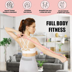 Figure 8 Resistance Bands, 8-Shaped Exercise Band for Women Arms Shoulder Back Legs Stretching Pilates Yoga