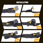 Booty Bands, Blood Flow Restriction Bands for Women/Men, Adjustable BFR Training Bands for Glutes & Hip Building, Occlusion Resistance Bands