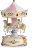 San Francisco Music Box Classic Horse Musical Carousel Figurine