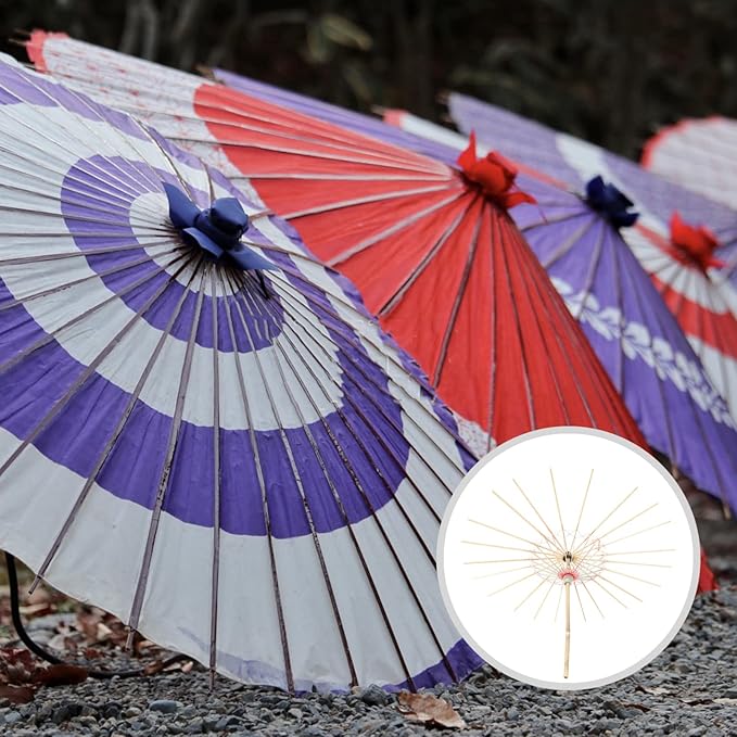 FOMIYES 2pcs Oiled Paper Umbrella Racks Decorative Stands for Weddings and Parties Unique Rustic Storage for Classical Paper Umbrellas Home Decor