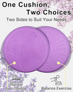 Tumaz Wobble Cushion - Wiggle Seat to Improve Sitting Posture & Stay Focused for Sensory Kids, Balance Disc to Core Strength & Flexible Seating [Extra Thick Balance Board, Pump Included Wobble Board]