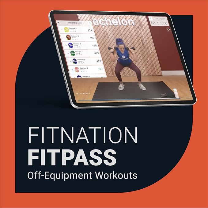 FitNation by Echelon Pedal Pro Plus Motorized Seated Elliptical