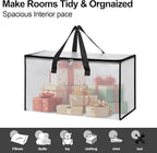 Moving Bags Heavy Duty – Clean Packing Solution, Large Storage Totes with Zippers and Handles for Moving and Organizing