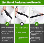 codree Baseball Swing Trainer Bands- Elastic Baseball Softball Hitting Resistance Bands- Baseball Batting Training Aids Equipments for Athletes Improve Batting, Arm Strength