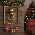 JJALIGHTS Exquisite Resin Animal Head Wall Sculpture (Gift Metal Frame) - Imitation Copper Vintage Decor for Living Room, Bedroom & Office | Decorative Wall Hanging Art (Lion)