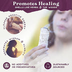 White Sage Bundle - 1 Pack - Sage Smudge Stick for Home Cleansing Incense Healing Meditation and California Smudge Sticks Rituals - 4 Inch