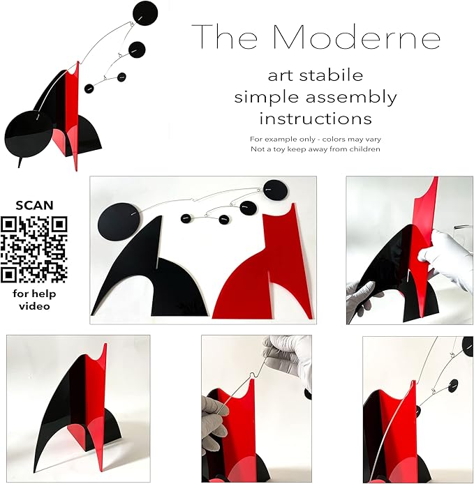 Atomic Mobiles Sensational Moderne Art Stabile Made in USA - Coffee Table Art Mid Century Modern Retro Style