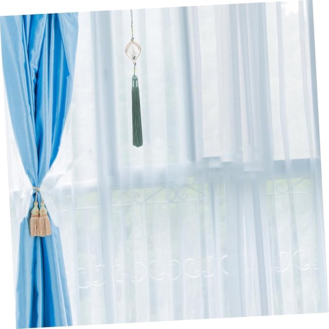 LIFKOME 2Pcs Elegant Tassel Decor for Home and Office High Grade Quality Curtain Tiebacks Hanging Ornaments for DIY Crafts Present Occasion Autumn