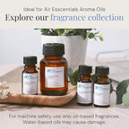 Air Esscentials The Diamond Gift Set, Smart Scent Air Machine Luxury Kit, Waterless Fragrance Oil Diffuser with 2 Scents & Bluetooth Control, Santal & Sensual Wood, White