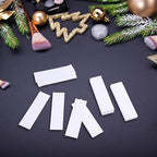 Landhoow 400 Pcs Perfume Essential Oils Tester White Test Strips Testing Perfume Paper Strips Testers Strips for Essential Oil Scent Fragrance Widened 3.94 x 1.18 Inches