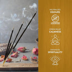 Hem Copal White Incense Sticks – Pack of 6 Boxes (120 Sticks Total, 9-Inch Long) | Natural Hand-Rolled Aroma for Meditation, Relaxation & Cleansing | Promotes Calm & Spiritual Upliftment
