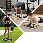 Yes4All Professional Incline Board, Slant Board Calf Stretching, Squat Wedge and Anti-Slip Surface, Portable Side Handle