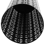 Fockety Metal Umbrella Holder, Round Proof Umbrella Storage Organizer Hollow Copper Pattern Umbrella Organizer Bin Umbrella Stand Rack for Home Entryway Hotel Office Decor (L