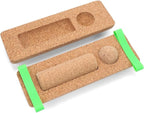 Balance Board, Premium Cork Balancing Board, Foot Strengthener for Enhanced Foot Function, Ankle Stability Trainer for Balance Stability, Improve Mobility & Prevent Falls
