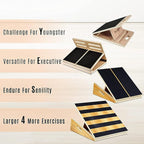 Yes4All Professional Incline Board, Slant Board Calf Stretching, Squat Wedge and Anti-Slip Surface, Portable Side Handle