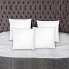 Covers & All Throw Pillow Inserts Only Pack of 4, Durable Soft Square 26 x 26 Inches 65 GSM Non-Woven Fabric with 15D Silicon Fiber Filling, Universal uses for Home Decor Office Indoor Outdoor