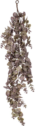 Vickerman 36" Artificial Burgundy Spiral Eucalyptus Vine