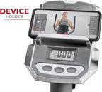 Sunny Health & Fitness Upright Elliptical Machine, Full Body Cardio Exercise with Adjustable Resistance, Arm and Leg Workout Machine, SunnyFit App via Bluetooth Optional Electro-Magnetic Resistance
