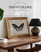VIYYIEA Vintage Gold Framed Wall Art for Living Room,【Ornithoptera alexandrae】-(16L x 12W)