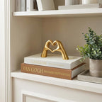 Set of 2 Premium Linen Decorative Books with Hidden Storage - Stackable Faux Book Box for Coffee Table Styling & Organization, Real Fabric Cover Fake Books as Display Riser for Shelf & Entryway