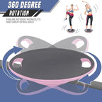Wobble Balance Board with 15.5" No-Skid Surface for Core Trainer Physical Therapy, Home Office Exercise Balance Board for Woman & Man