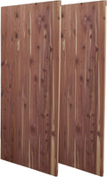 Household Essentials Cedar Fresh Cedar Panels for Closet 2 Pack, Bracket-Free with a Variety of Potential Uses, Natural