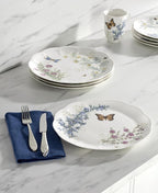 Lenox 897794 Butterfly Meadow Herbs Dinner Plates, Set Of 4