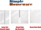 Simple Houseware Cover and Tube Bracket for SimpleHouseware Z-Base Garment Rack (Garment Rack NOT Included)