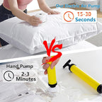 Electric Vacuum Pump for Bags - Portable, Fits Most Vacuum Seal Bags (Storage Bag Not Included)