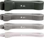 Retrospec Lift Resistance Pull Up Assistance Band Set for Working Out, Home Fitness, Toning, Stretching. Physical Therapy, Muscle Training & Exercise - Lightweight & Portable for Men & Women